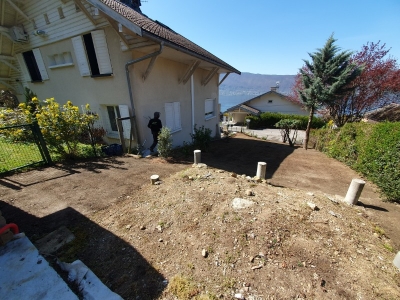 Création gazon Annecy