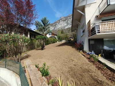 Création gazon Annecy