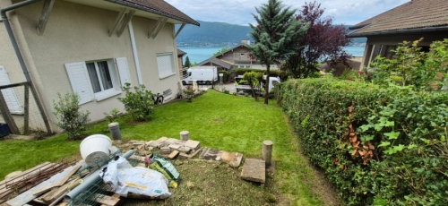 Création gazon Annecy