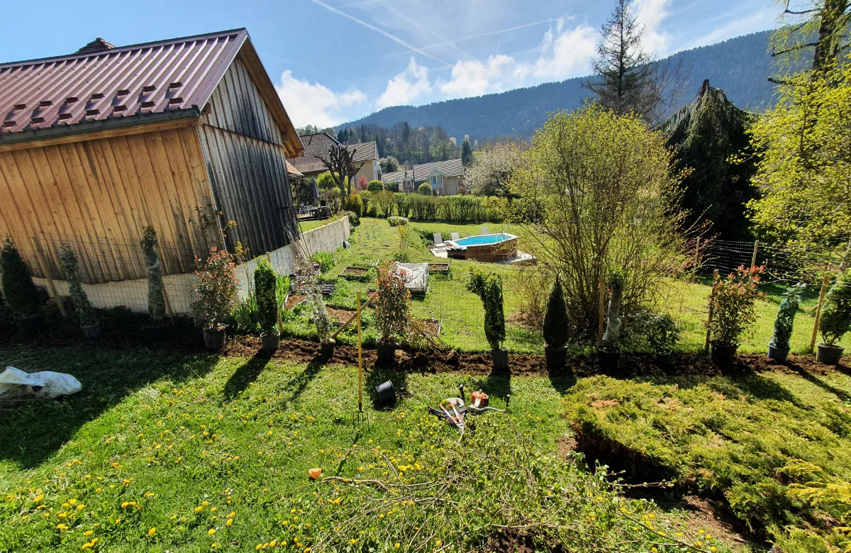 Plantation de haies au Sappey-en-Chartreuse