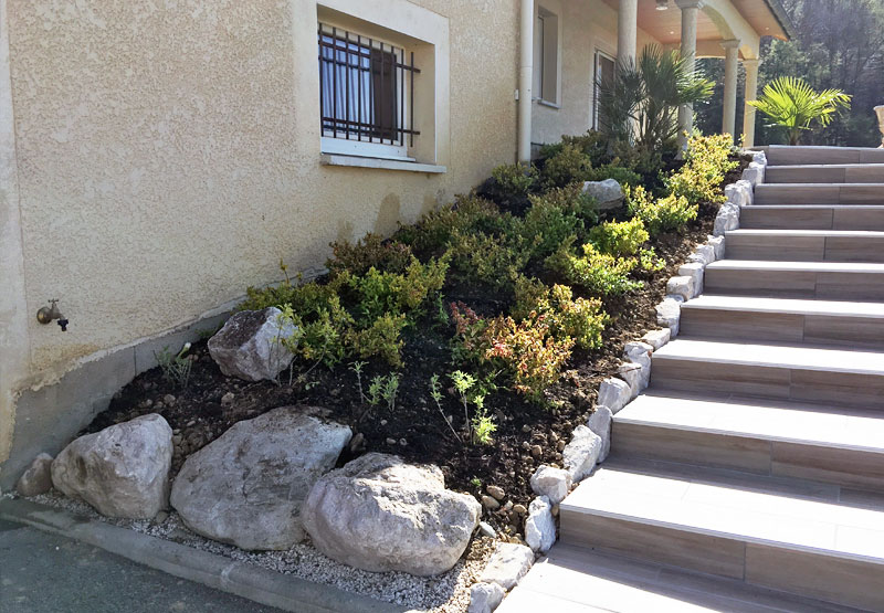 Paysagiste création jardin Grenoble