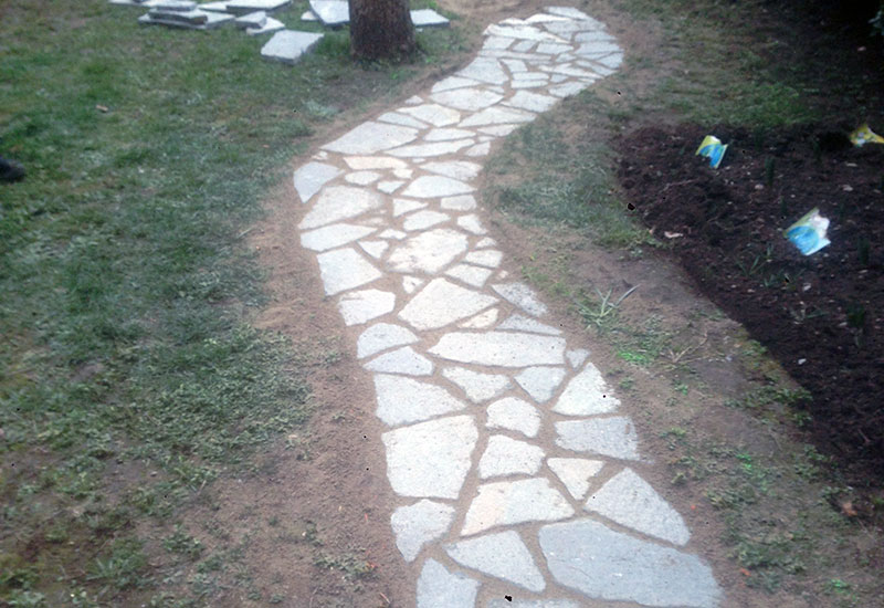 Création d'allées paysagiste Grenoble