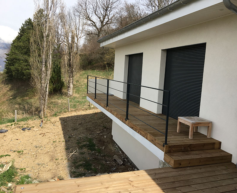 Terrasse bois Grenoble